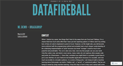 Desktop Screenshot of datafireball.com